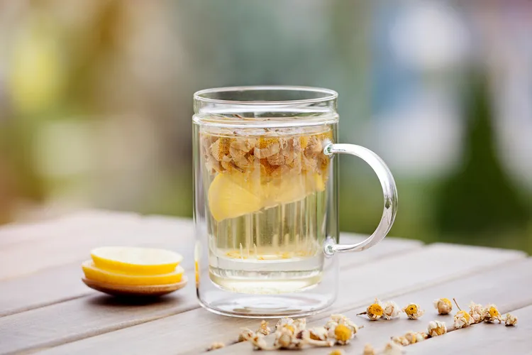 photo of cup of chamomile