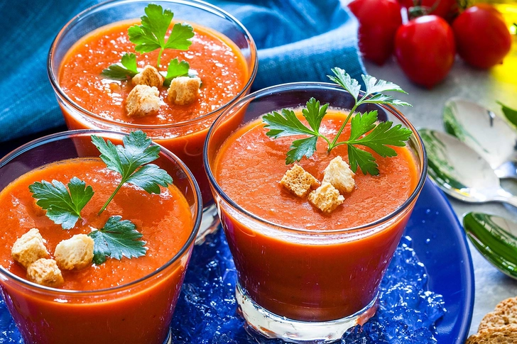 Cool, Colorful Gazpacho