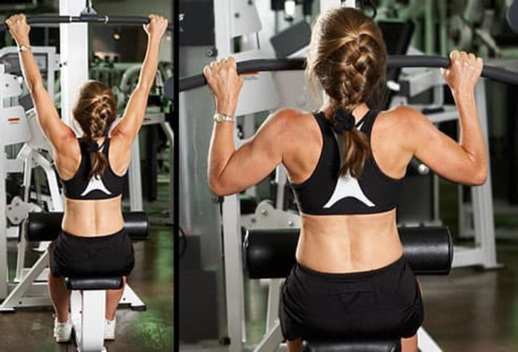 Cable Pull Down: For Upper Back