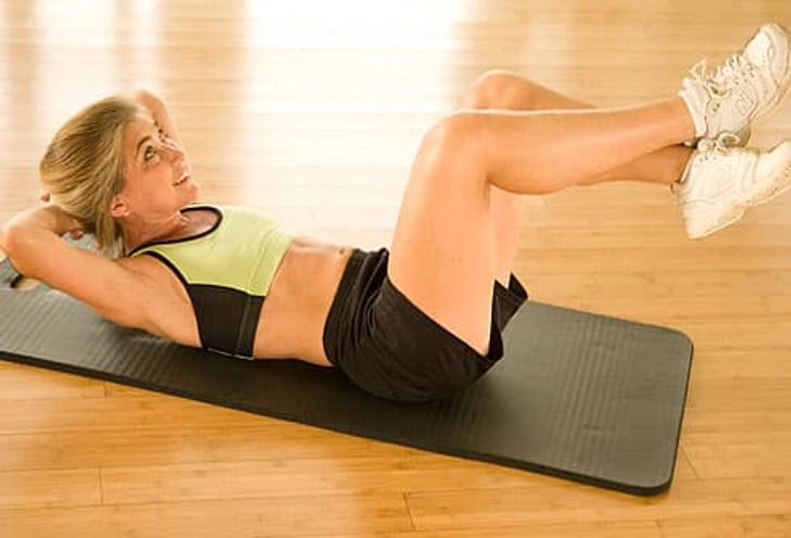 Crunches -- Method B