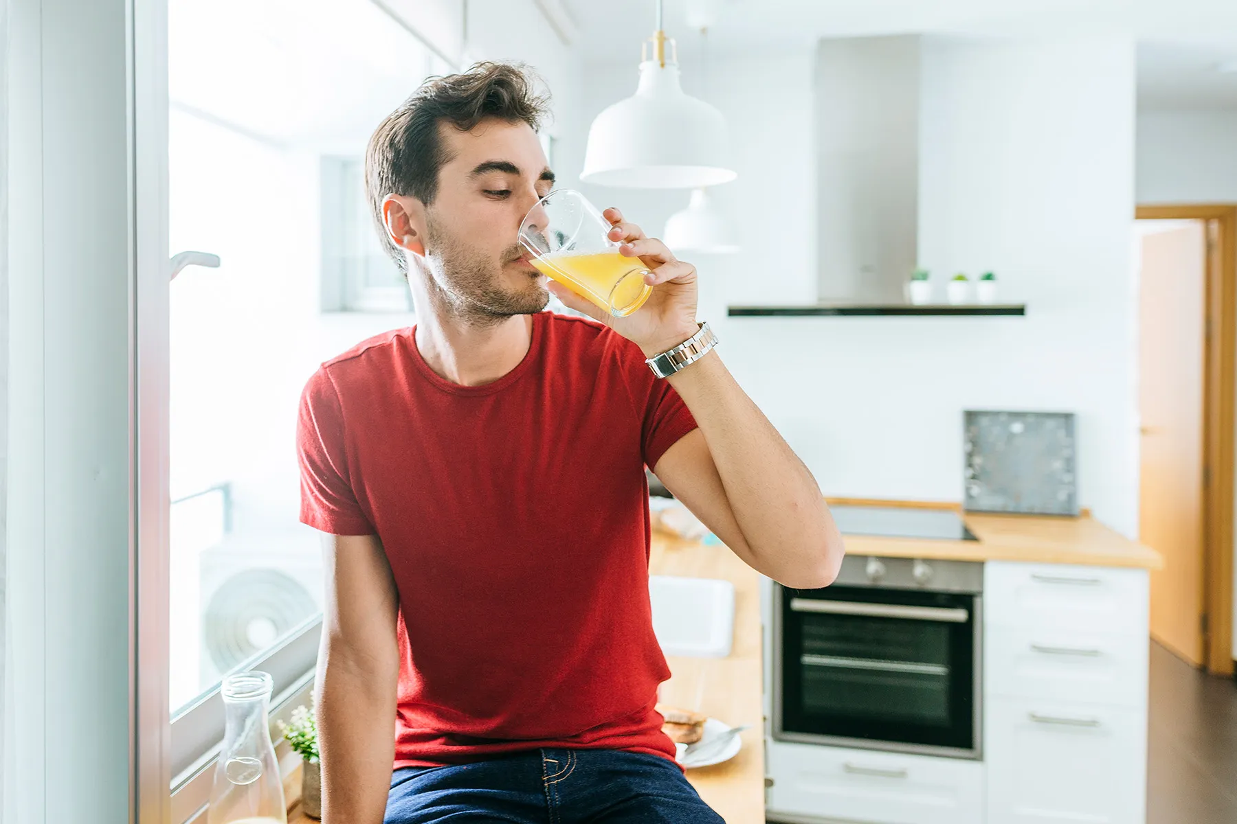 does orange juice help you poop