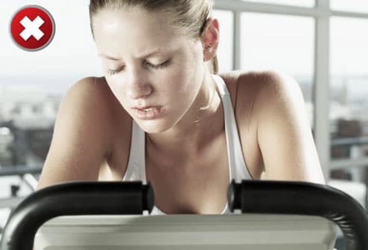 No. 6: Bad Form on Cardio Machines