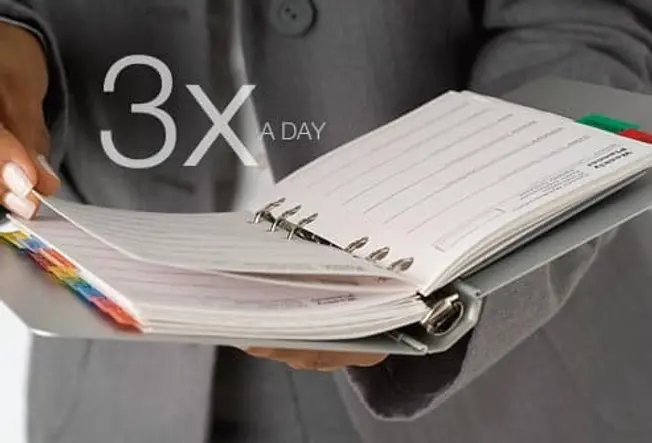 Check Your Planner 3 Times a Day Check Your Planner 3 Times a Day