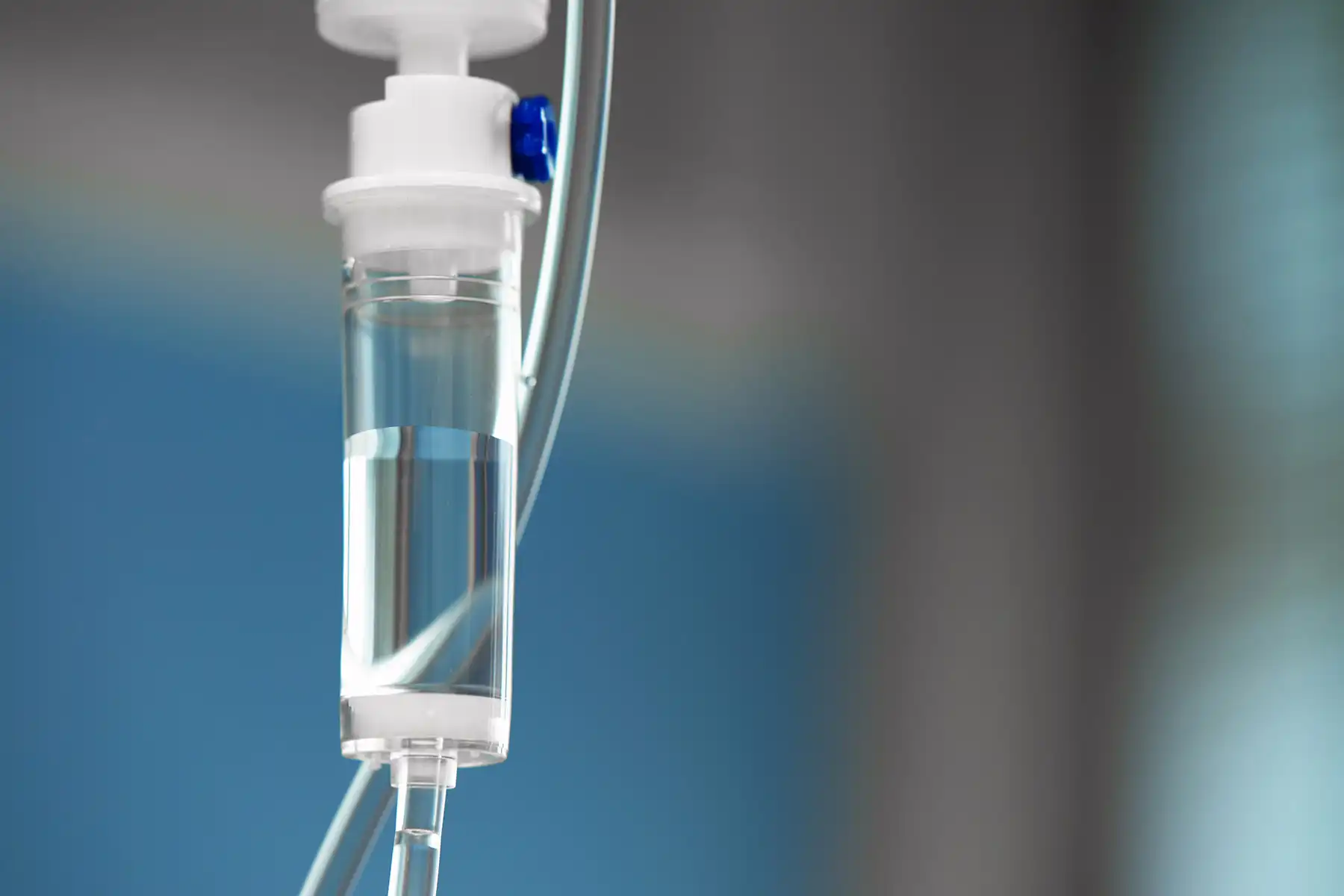 photo of close-up of iv tube