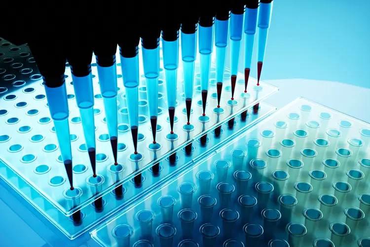 photo of lab research