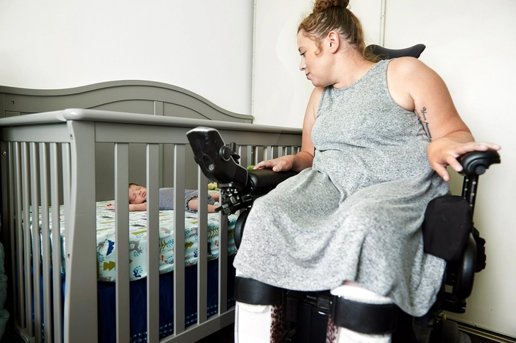 Wheelchair-Accessible Crib