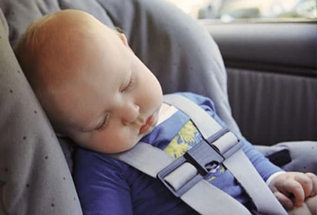 Don’t: Leave Your Baby Asleep in Car Seat