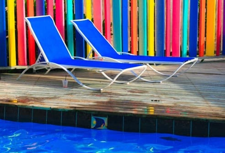 Around Pools and Water Features