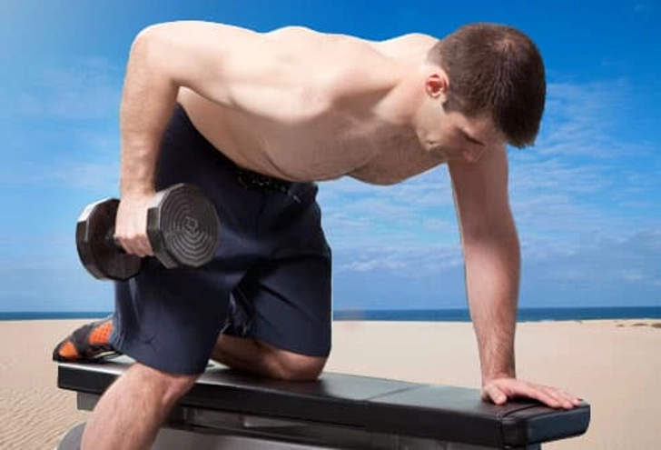 Dumbbell Row Dumbbell Row