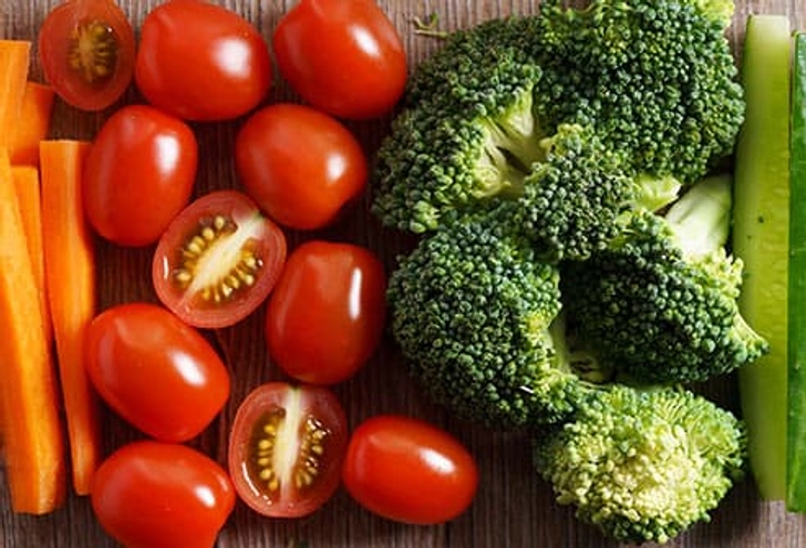 Best: Salad Loaded With Veggies Best: Salad Loaded With Veggies