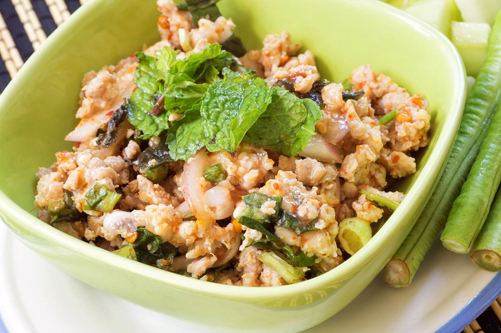 Best: Chicken Larb