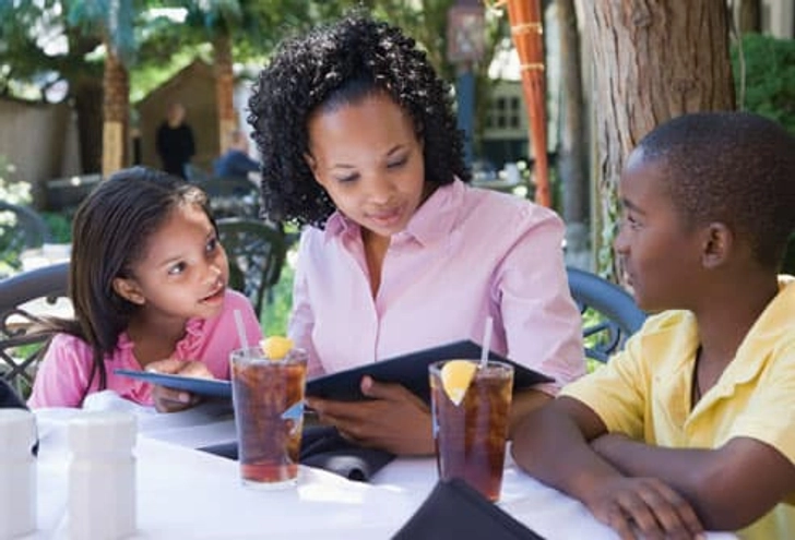 Tip No. 8: Order children's portions at restaurants. Tip No. 8: Order children's portions at restaurants.
