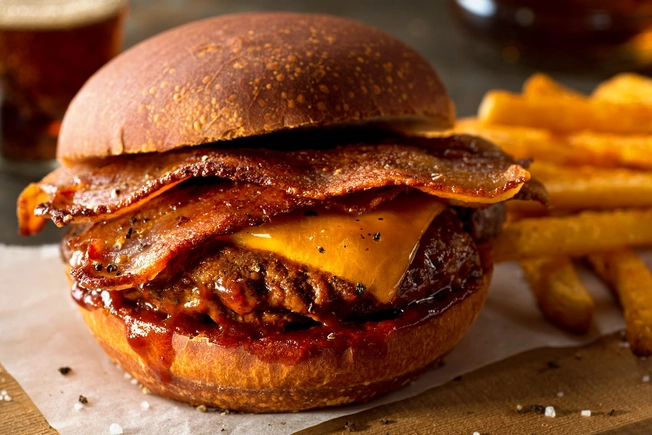 Worst: Bacon Cheeseburger