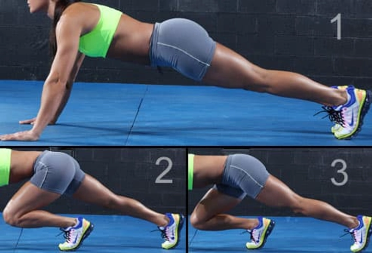 Floor Work: Mountain Climbers Floor Work: Mountain Climbers