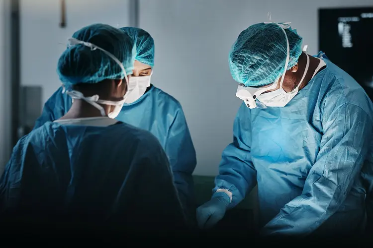 photo of surgery team