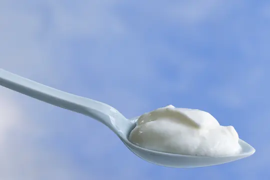 photo of Photo of spoonful of yogurt