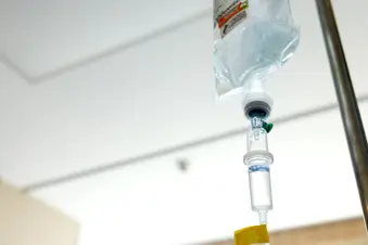 photo of iv bag