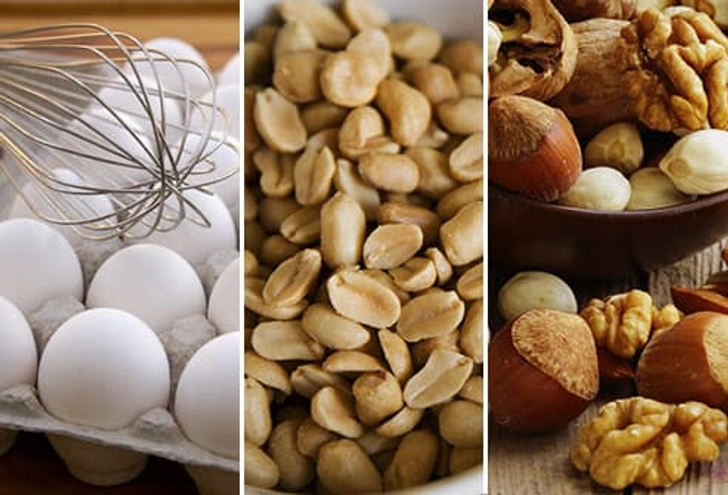 Eggs, Peanuts, and Nuts