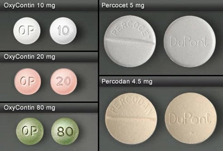 OxyContin, Percocet OxyContin, Percocet