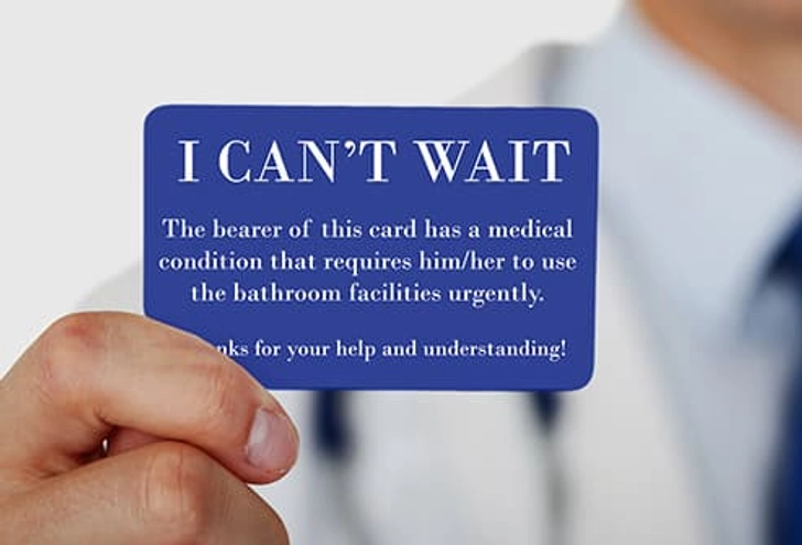 Bathroom Request Card or Letter Bathroom Request Card or Letter