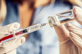 photo of syringe