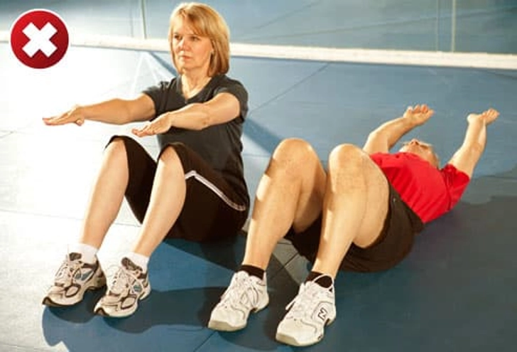 Avoid: Sit-ups