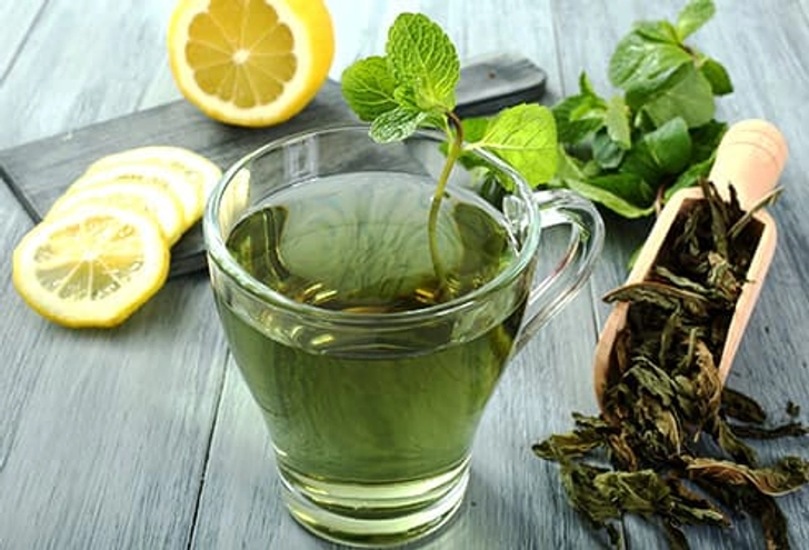 Green Tea and Lemon