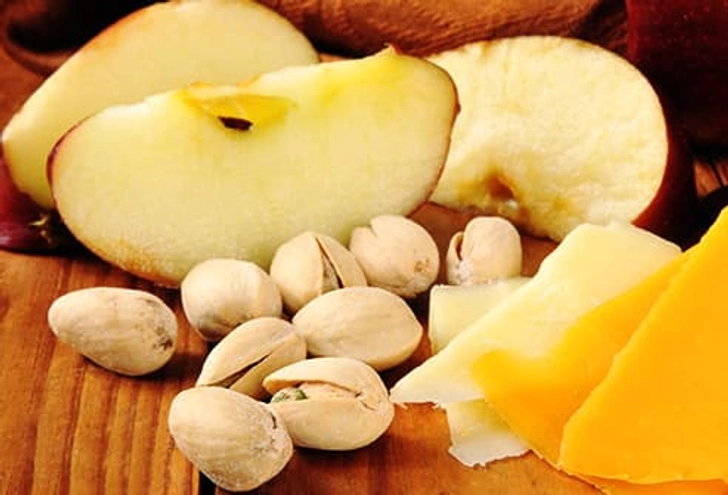 Pistachios and an Apple Pistachios and an Apple