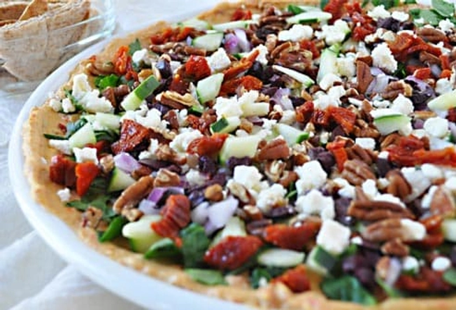 Eight Layered Greek Dip Eight Layered Greek Dip