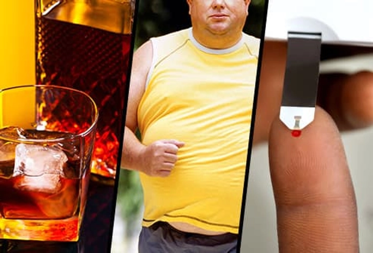 Alcohol, Obesity, Diabetes Raise Your Odds Alcohol, Obesity, Diabetes Raise Your Odds