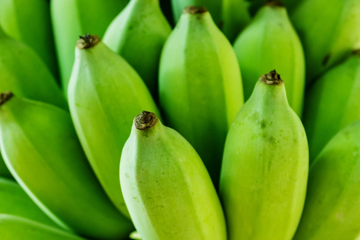 Unripe Bananas