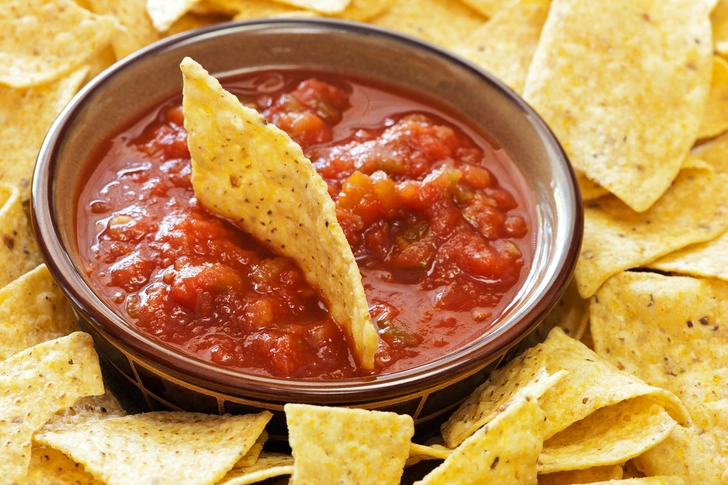 Low-Sodium Chips and Salsa