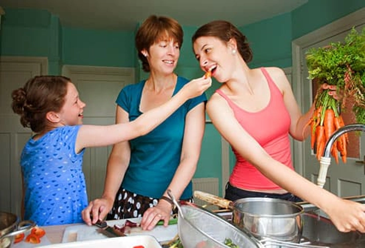 6:30 p.m. Make Dinner a Family Affair