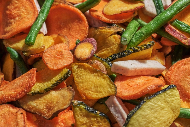 Baked Veggie Chips or Veggie Straws