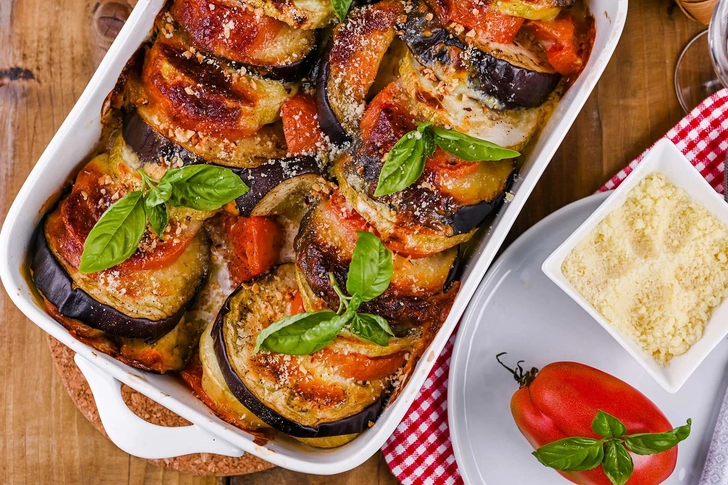 Eggplant Discs for Lasagna Layers
