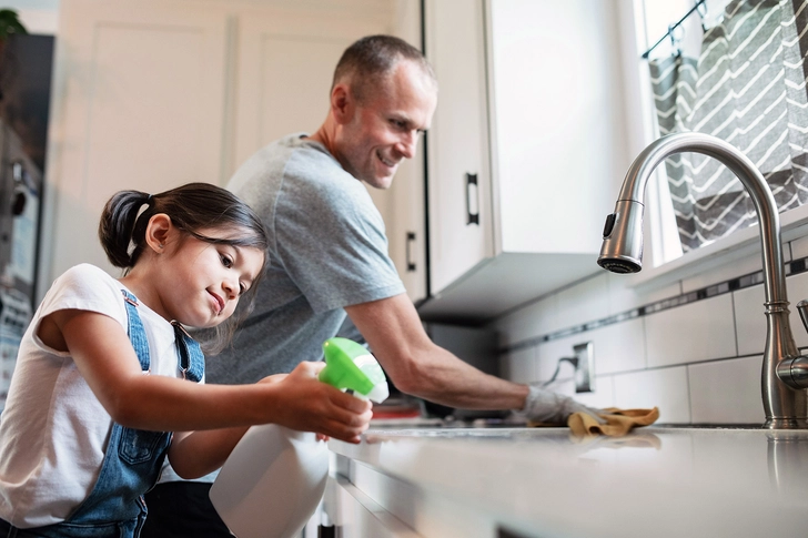 Clean and Disinfect Surfaces