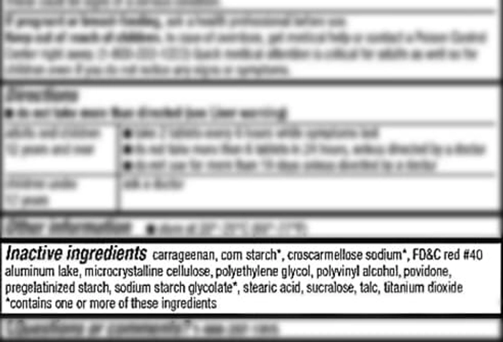 Inactive Ingredients Inactive Ingredients