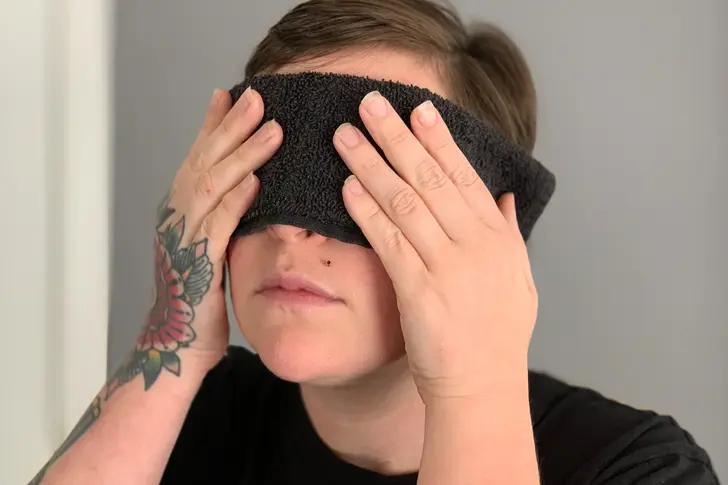 Apply a Warm Washcloth Apply a Warm Washcloth