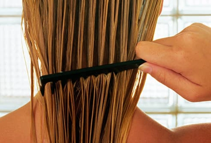 Brushing Wet Hair