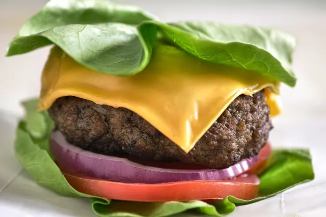 Lettuce-Wrapped Burgers