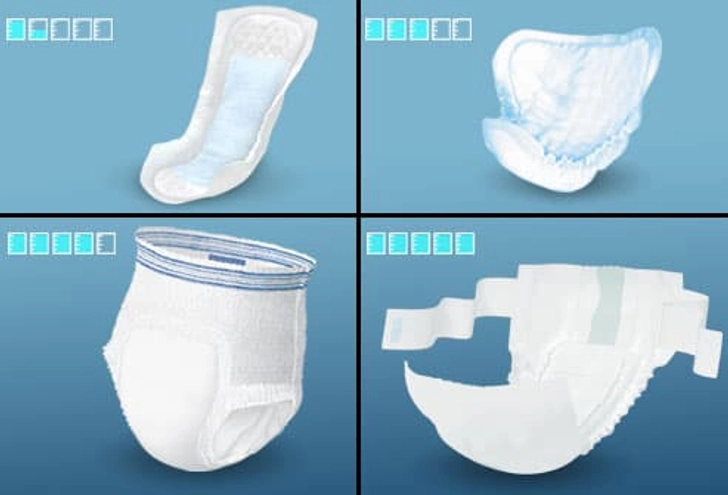 Pad and Underwear Options Pad and Underwear Options