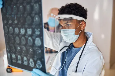 Neurologists treat the brain and nervous system, including your spinal cord and nerves. (Photo credit: iStock / Getty Images) 