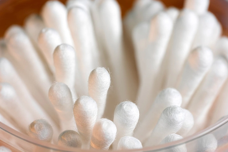 Using a Cotton Swab in Your Ear