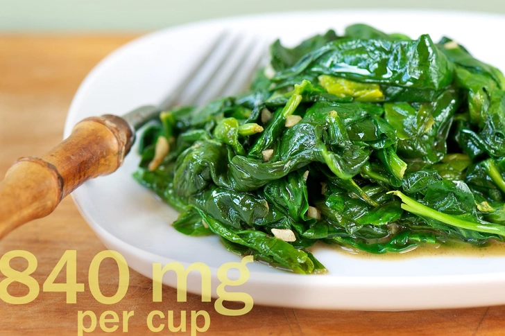 Cooked Spinach