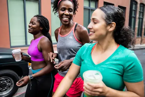 photo of group of women walking