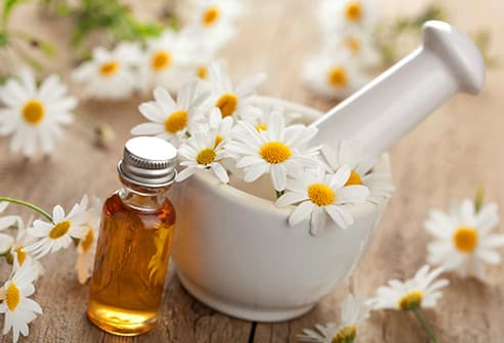 Chamomile and Peppermint