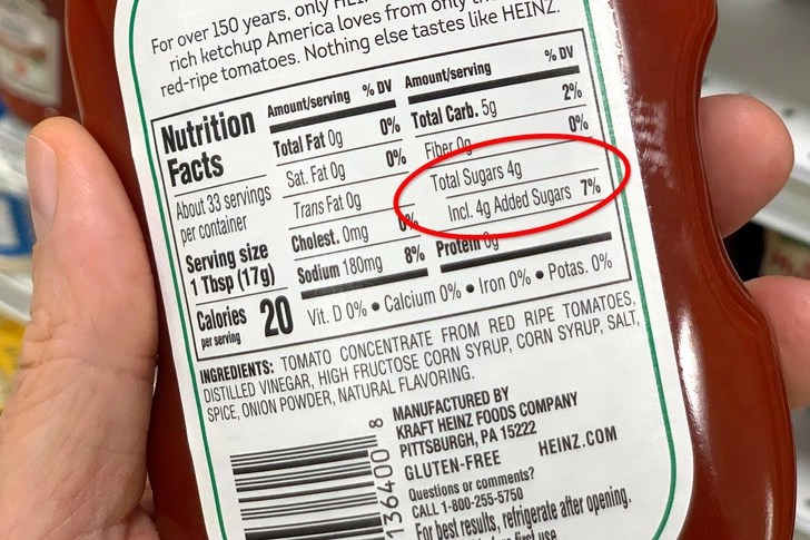 Limit Added Sugars