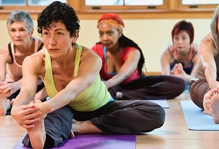 Ease Into a Yoga Pose Ease Into a Yoga Pose