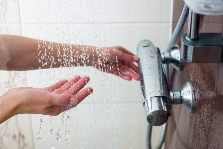 Blasting Hot Water