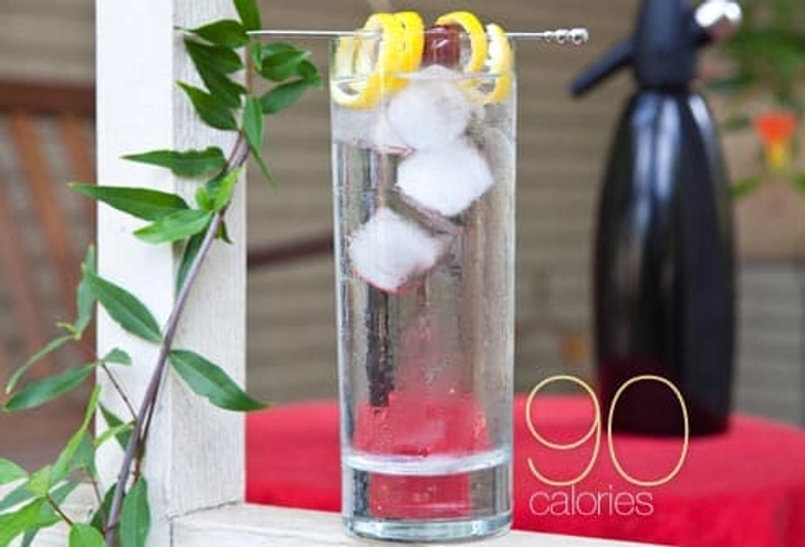 Lemongrass Collins: 90 Calories Lemongrass Collins: 90 Calories